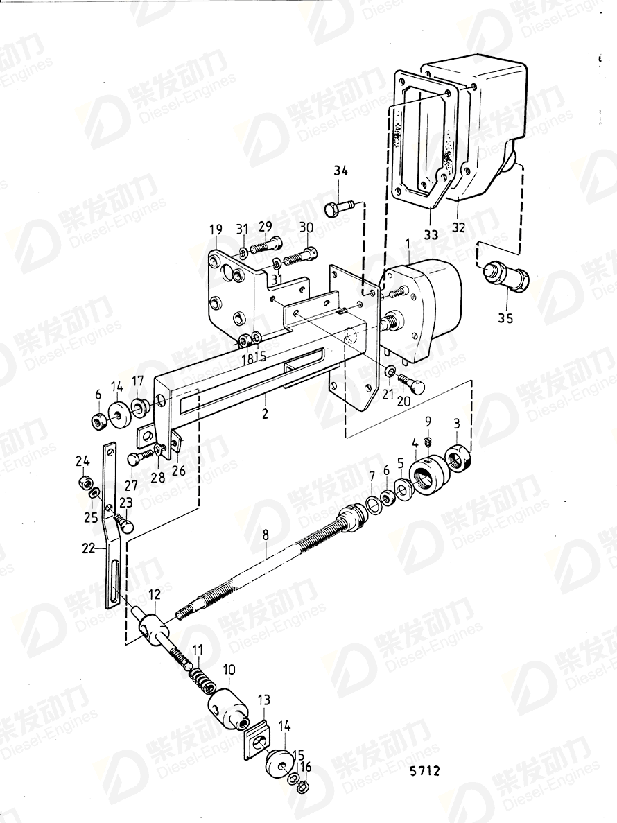 VOLVO Set screw 116226 Drawing